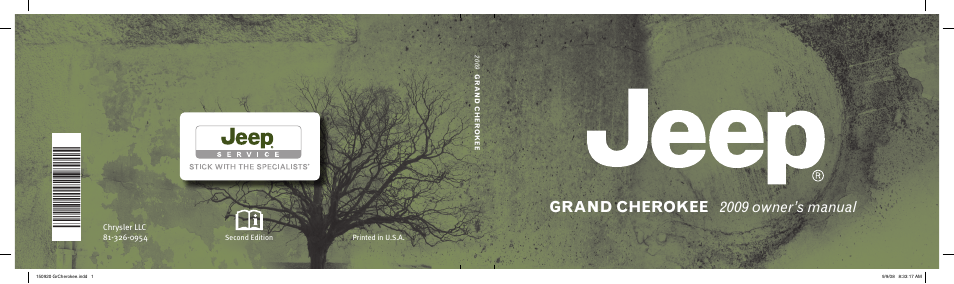 Jeep 2009 Grand Cherokee - Owner Manual User Manual | 521 pages
