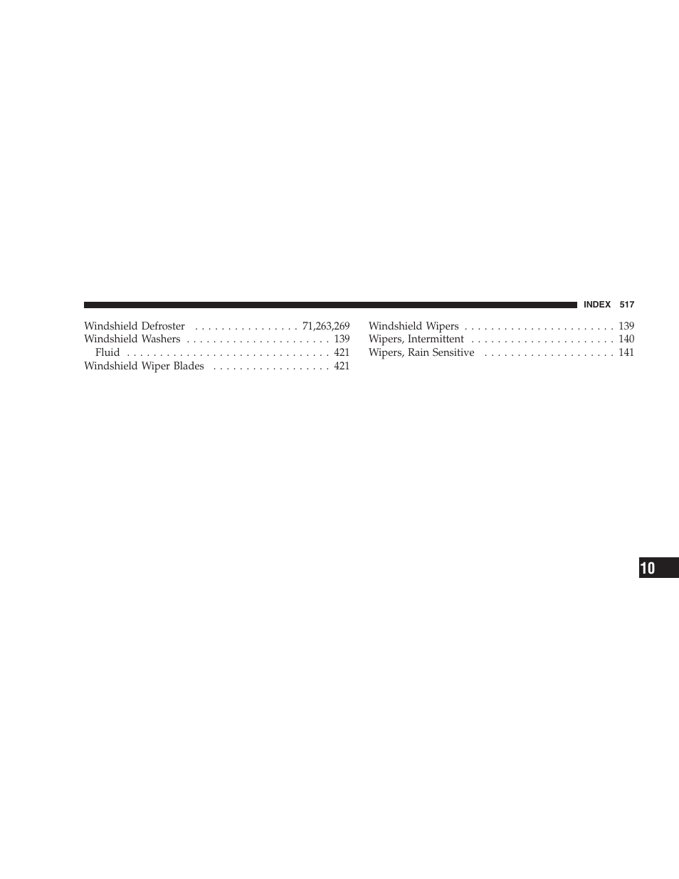 Jeep 2009 Grand Cherokee - Owner Manual User Manual | Page 519 / 521