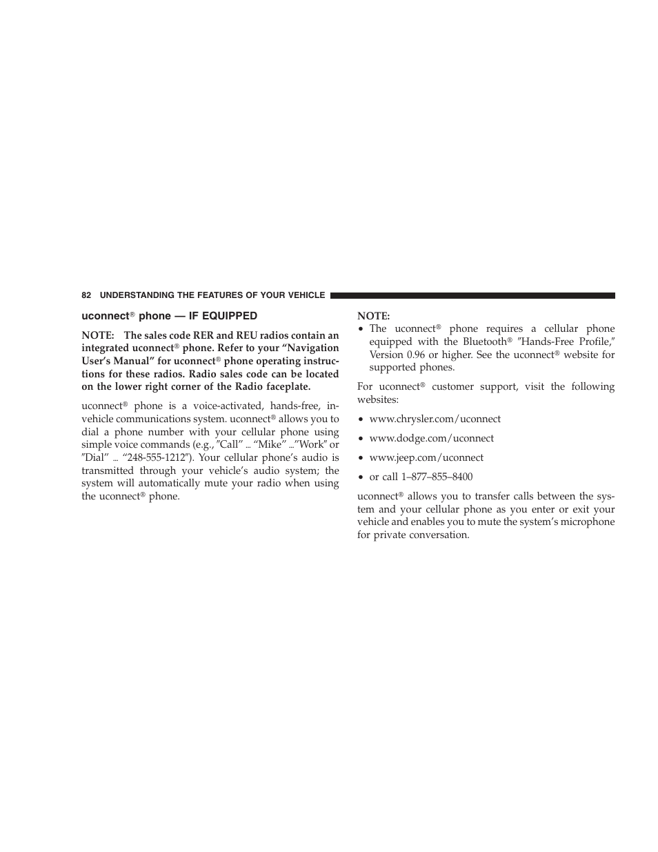 Uconnect phone - if equipped | Jeep 2009 Grand Cherokee - Owner Manual User Manual | Page 84 / 521