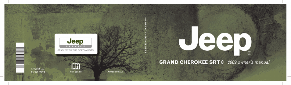 Jeep 2009 Grand Cherokee SRT - Owner Manual User Manual | 439 pages