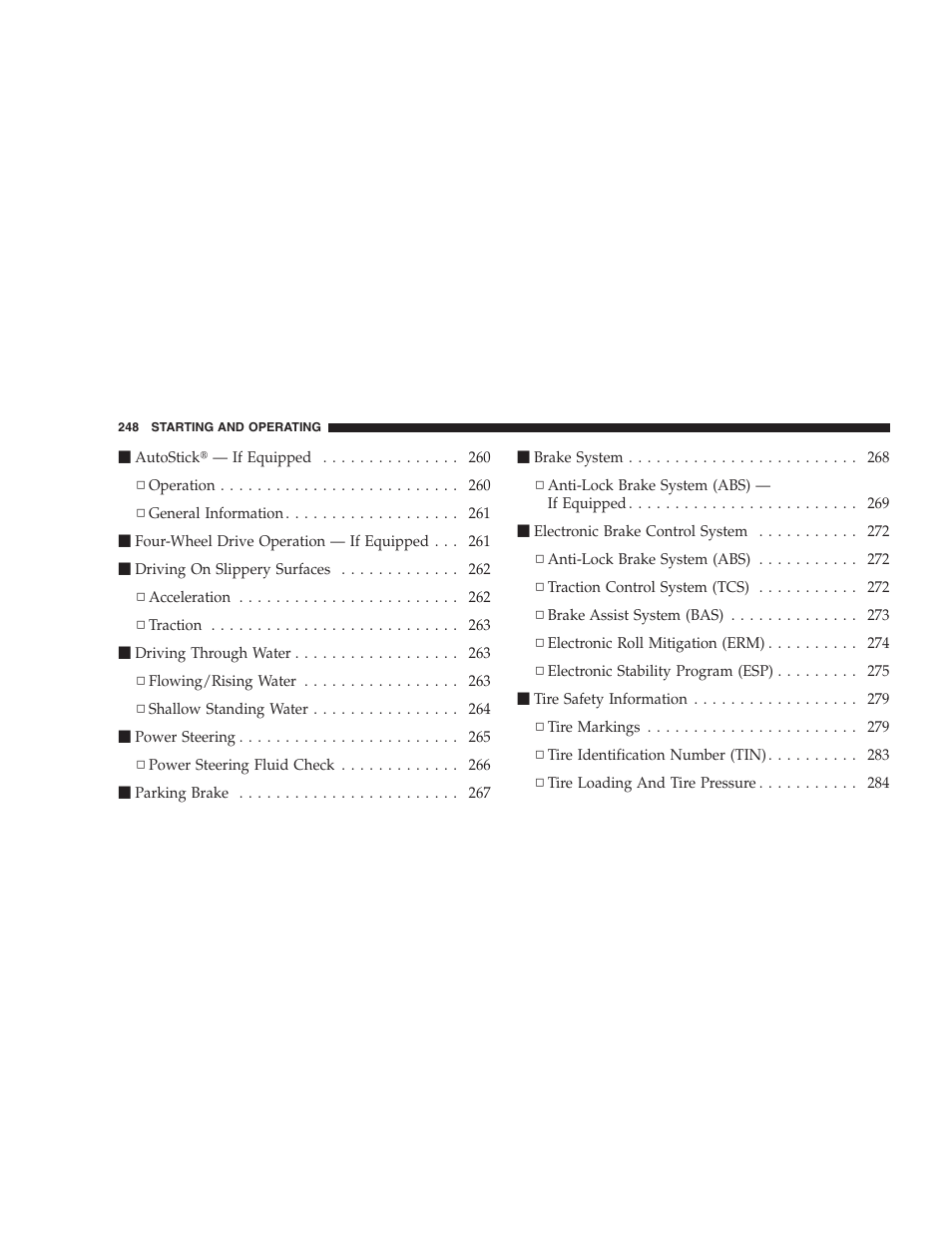 Jeep 2009 Compass - Owner Manual User Manual | Page 250 / 439