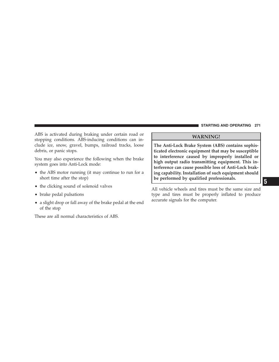 Jeep 2009 Compass - Owner Manual User Manual | Page 273 / 439
