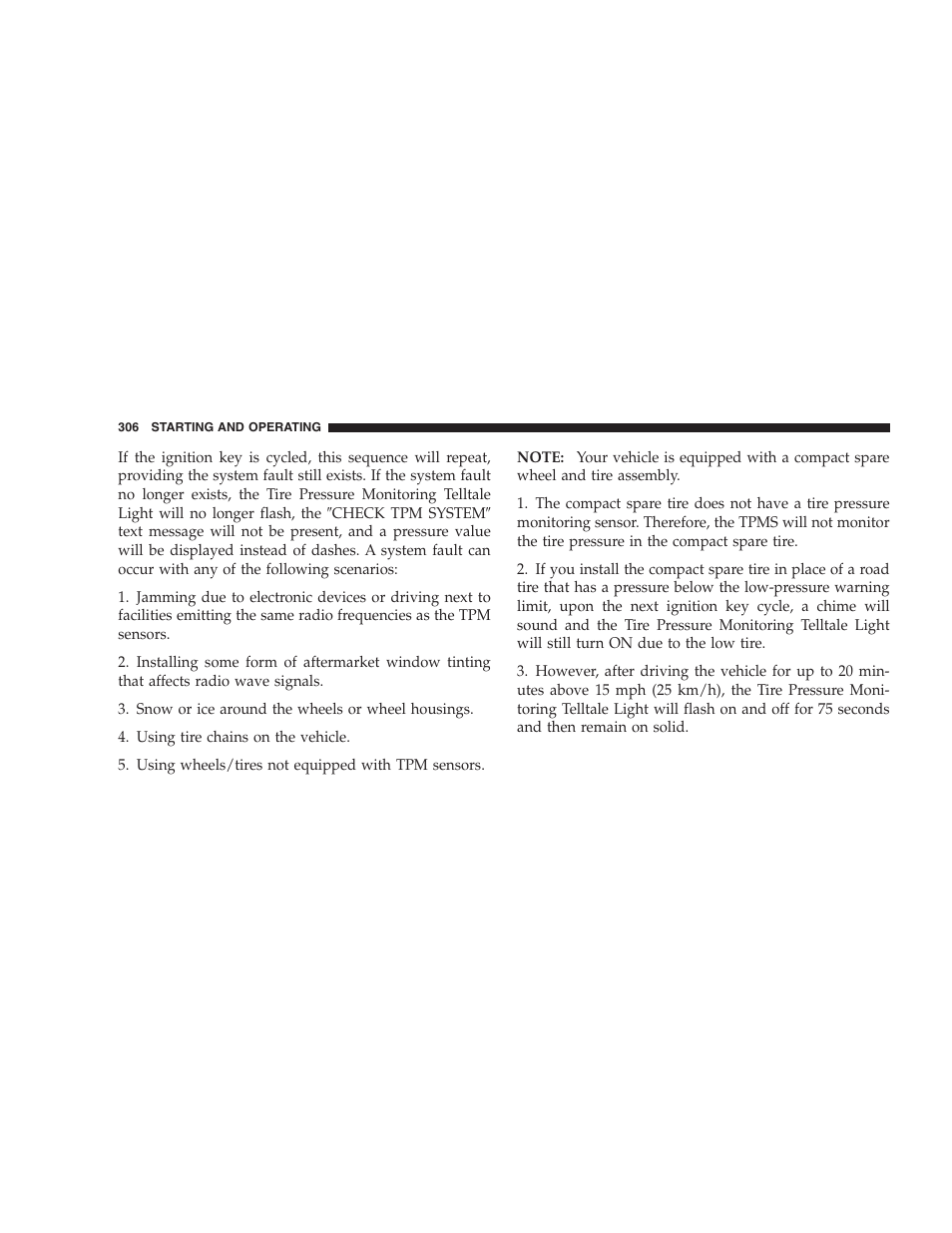 Jeep 2009 Compass - Owner Manual User Manual | Page 308 / 439