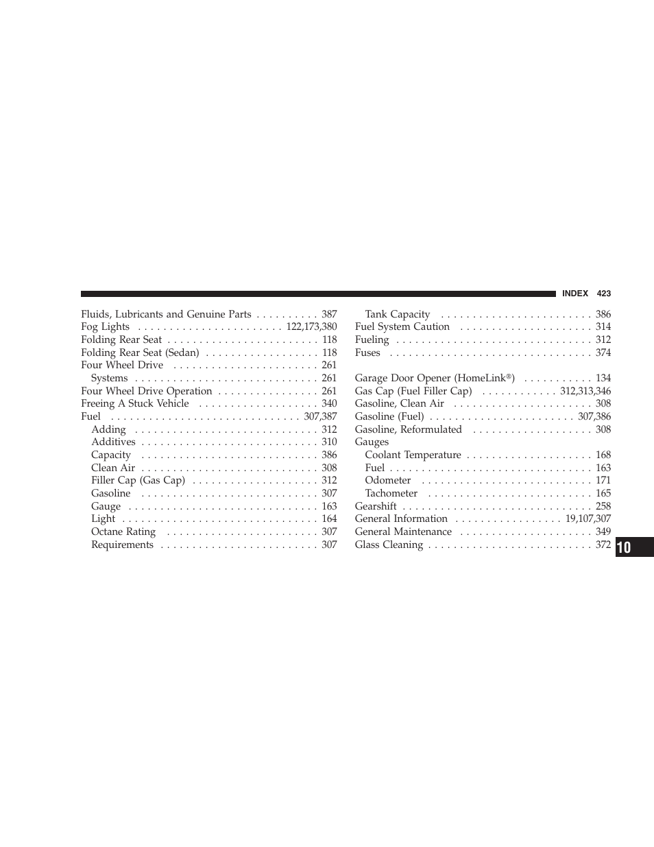 Jeep 2009 Compass - Owner Manual User Manual | Page 425 / 439
