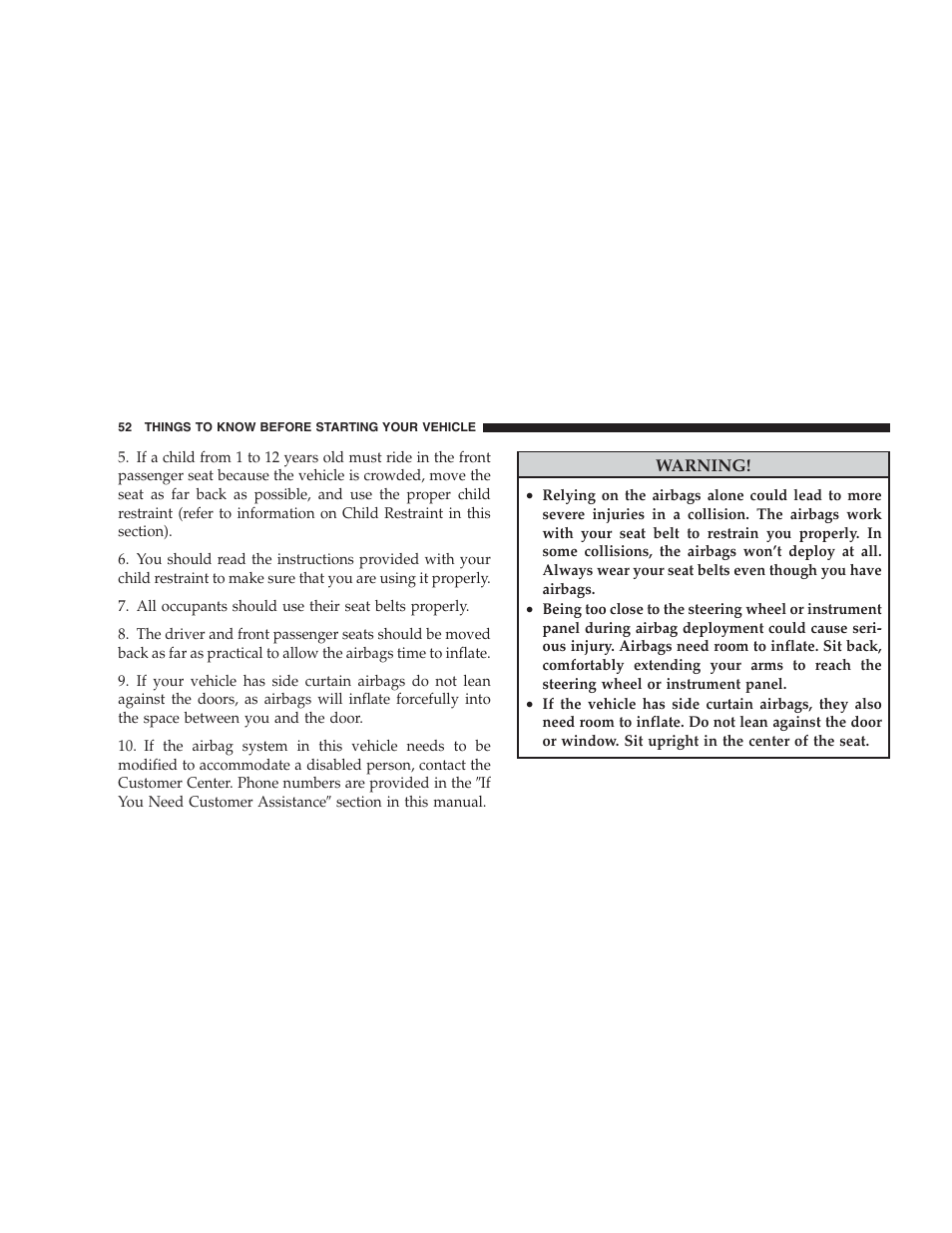 Jeep 2009 Compass - Owner Manual User Manual | Page 54 / 439