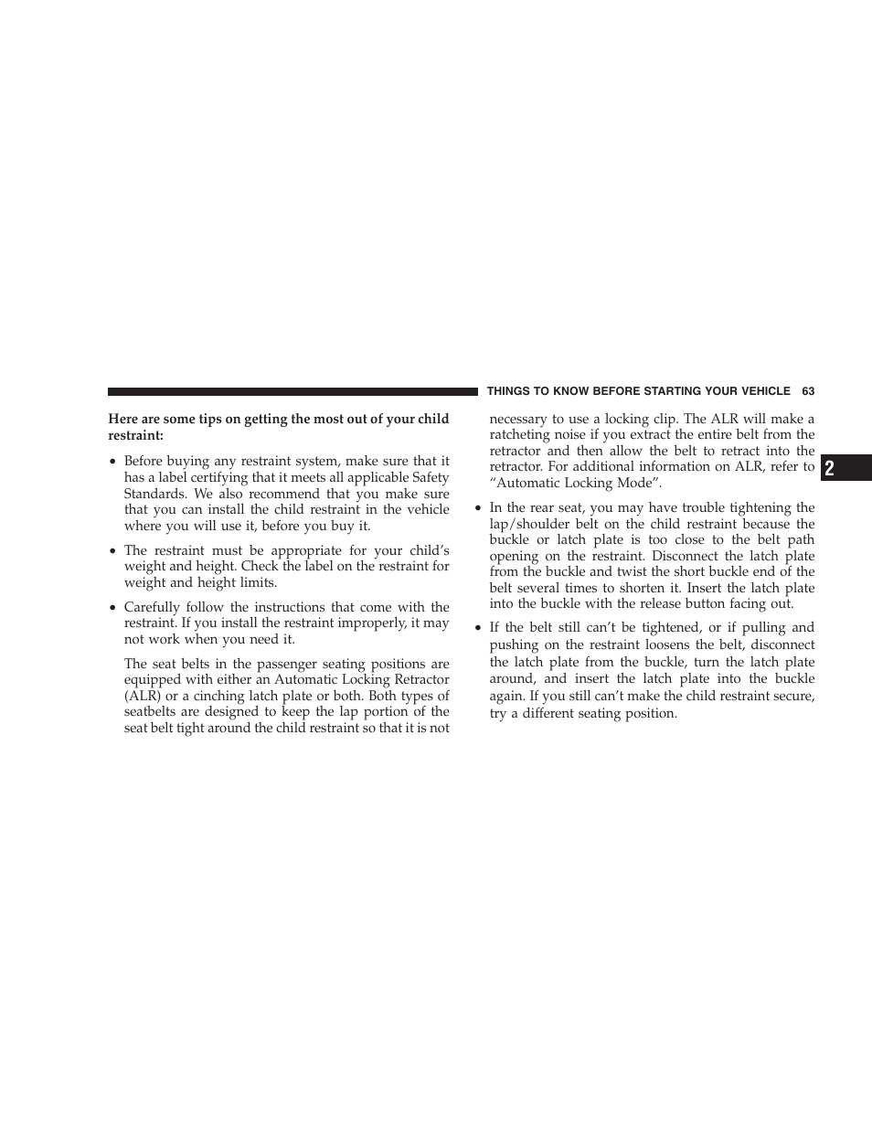 Jeep 2009 Compass - Owner Manual User Manual | Page 65 / 439