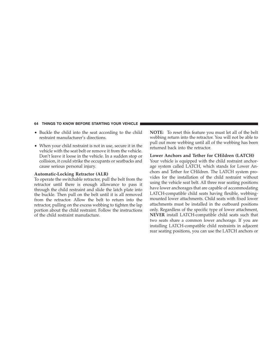Jeep 2009 Compass - Owner Manual User Manual | Page 66 / 439