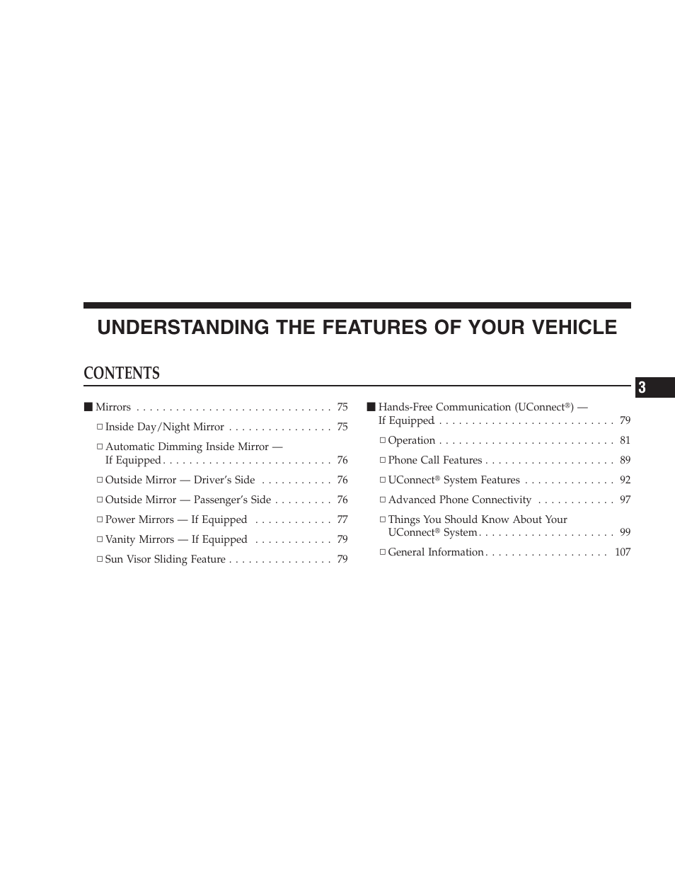 Jeep 2009 Compass - Owner Manual User Manual | Page 73 / 439
