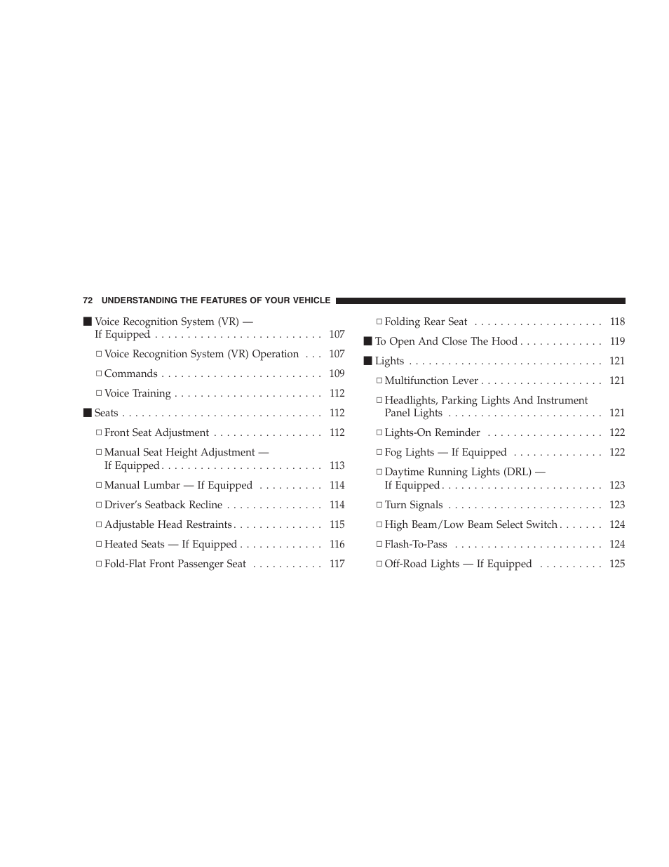Jeep 2009 Compass - Owner Manual User Manual | Page 74 / 439