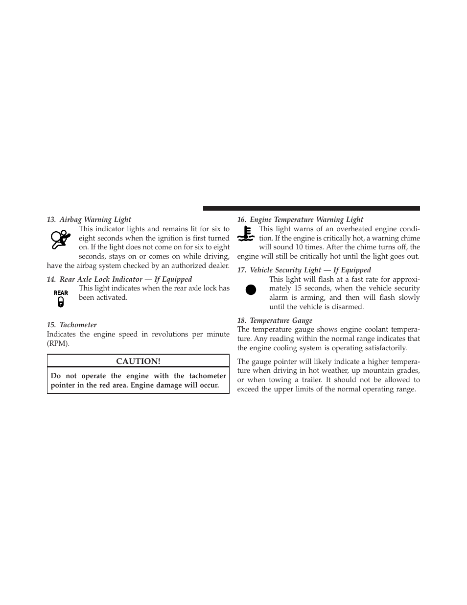 Jeep 2009 Wrangler - Owner Manual User Manual | Page 206 / 502