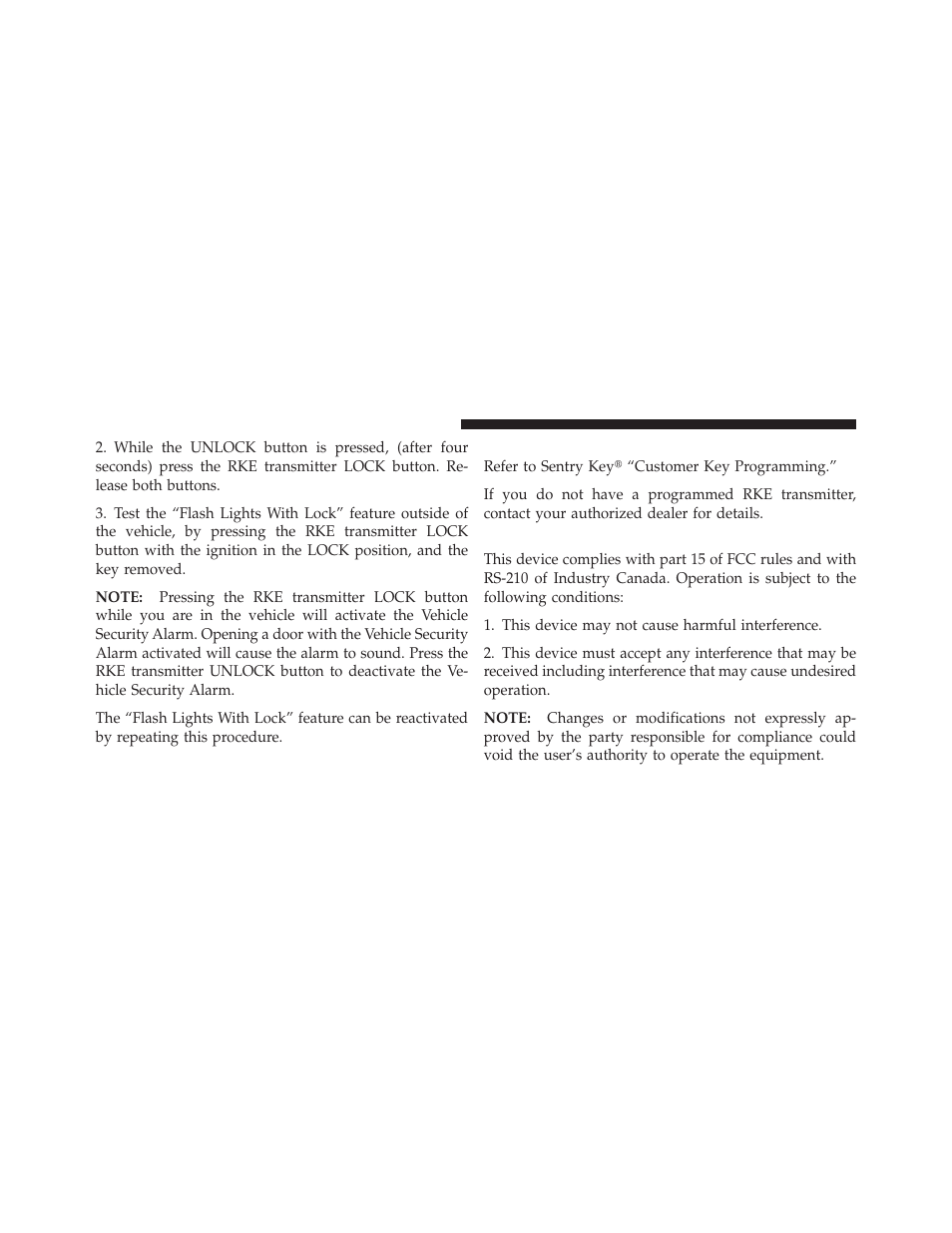 Programming additional transmitters, General information | Jeep 2009 Wrangler - Owner Manual User Manual | Page 24 / 502