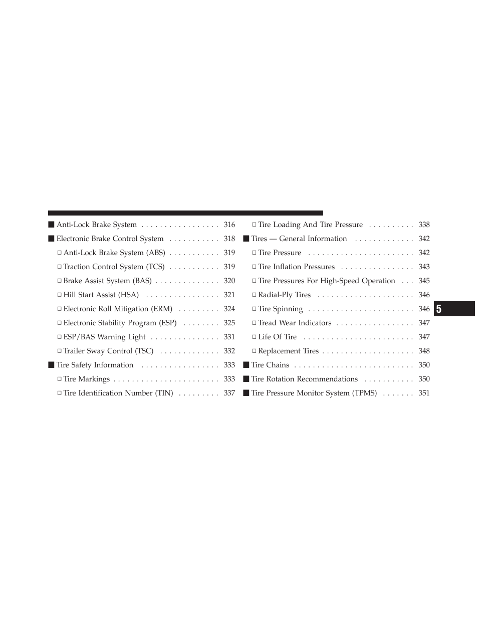 Jeep 2009 Wrangler - Owner Manual User Manual | Page 277 / 502