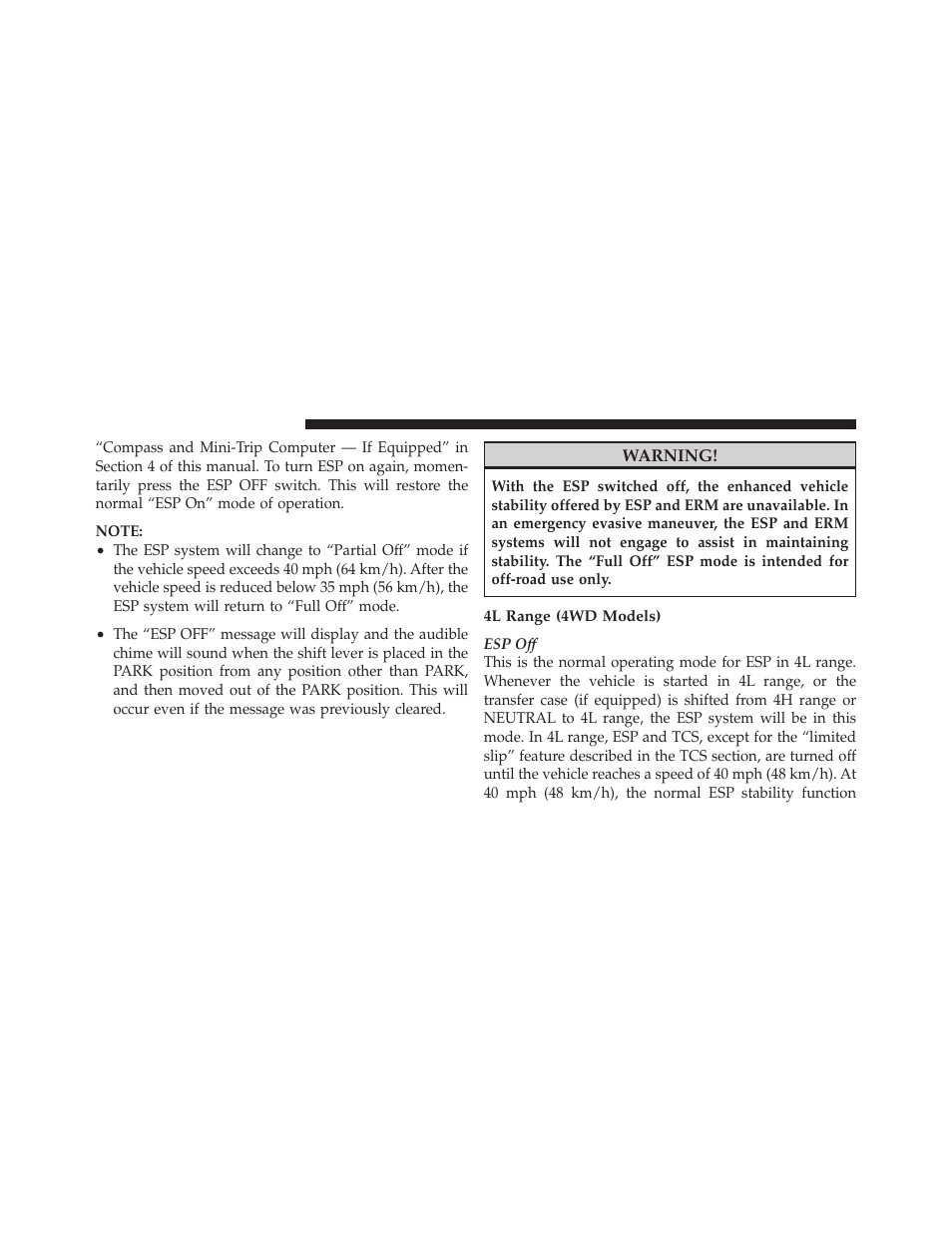 Jeep 2009 Wrangler - Owner Manual User Manual | Page 330 / 502