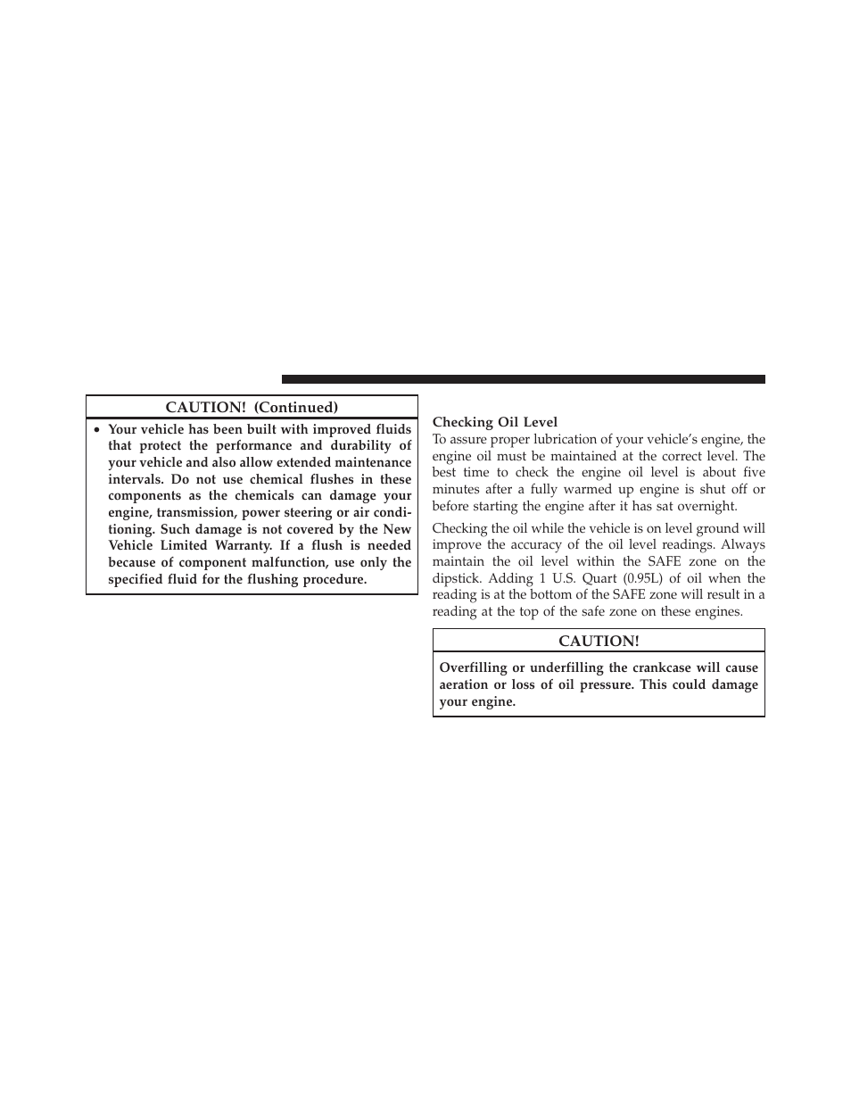 Engine oil | Jeep 2009 Wrangler - Owner Manual User Manual | Page 408 / 502