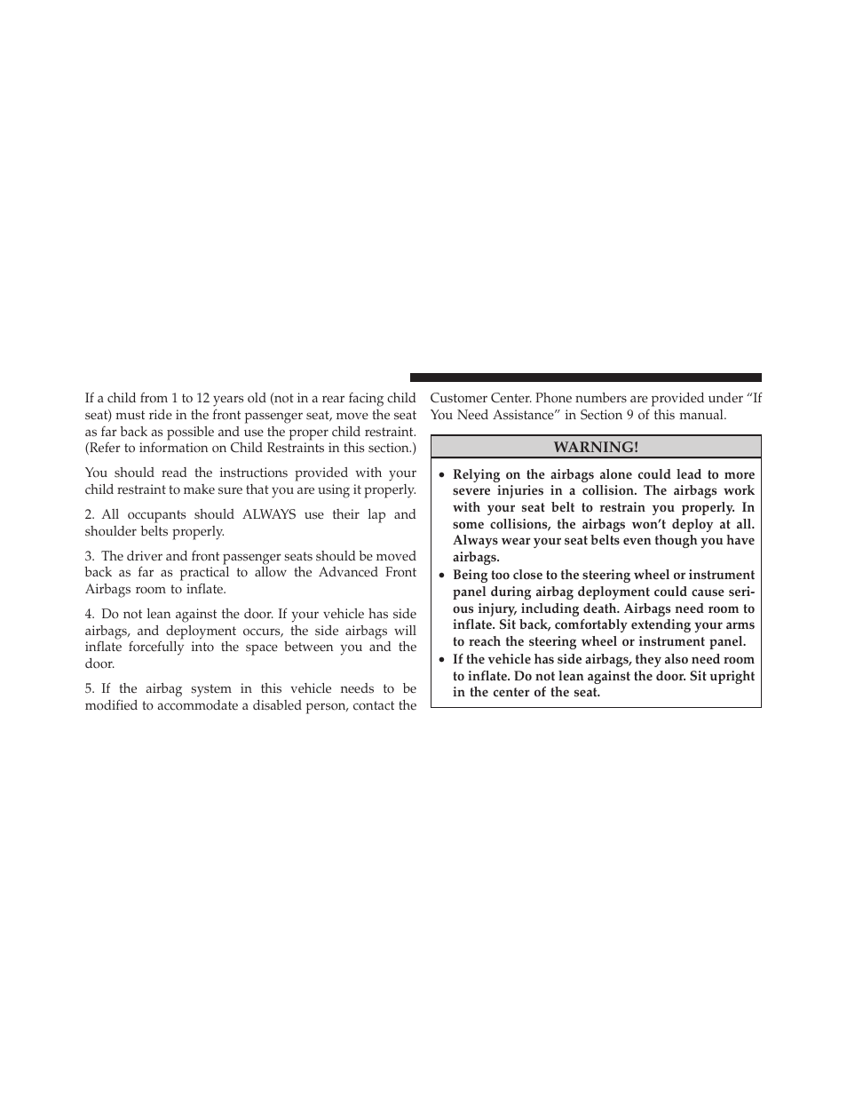 Jeep 2009 Wrangler - Owner Manual User Manual | Page 54 / 502