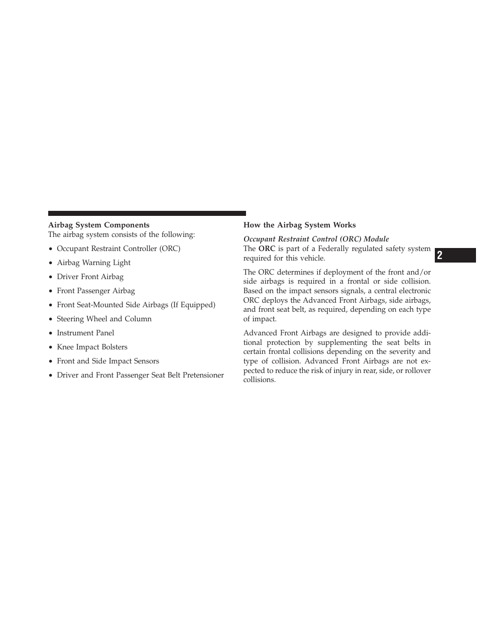 Jeep 2009 Wrangler - Owner Manual User Manual | Page 55 / 502