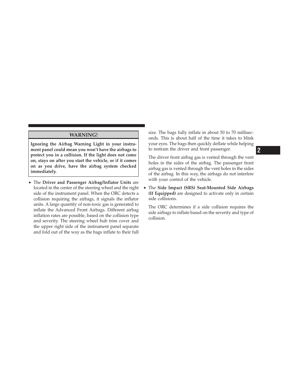 Jeep 2009 Wrangler - Owner Manual User Manual | Page 57 / 502