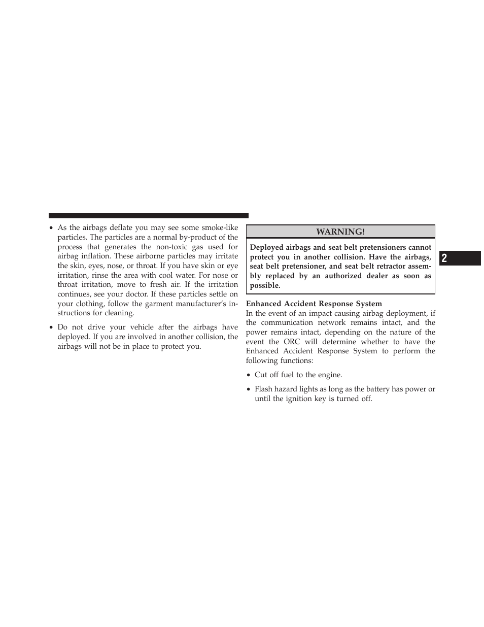 Jeep 2009 Wrangler - Owner Manual User Manual | Page 59 / 502