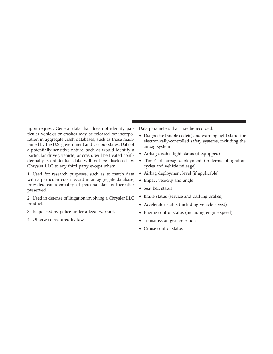 Jeep 2009 Wrangler - Owner Manual User Manual | Page 62 / 502