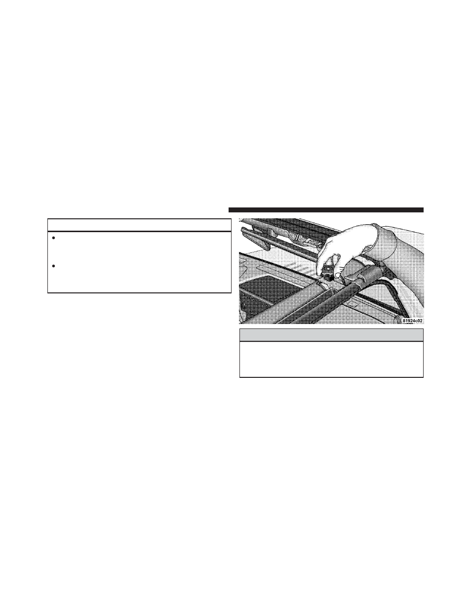 Door frame removal - two-door models, Door frame removal — two-door models | Jeep 2009 Wrangler Unlimited - Owner Manual User Manual | Page 124 / 496