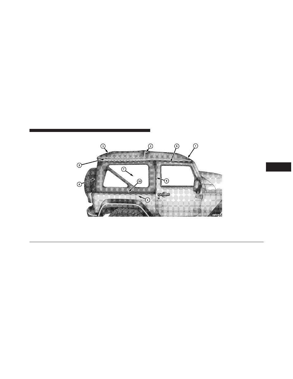 Folding down the soft top | Jeep 2009 Wrangler Unlimited - Owner Manual User Manual | Page 135 / 496