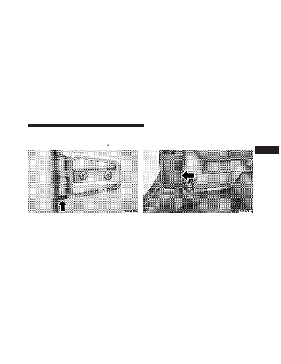 Rear door removal (four-door models) | Jeep 2009 Wrangler Unlimited - Owner Manual User Manual | Page 31 / 496