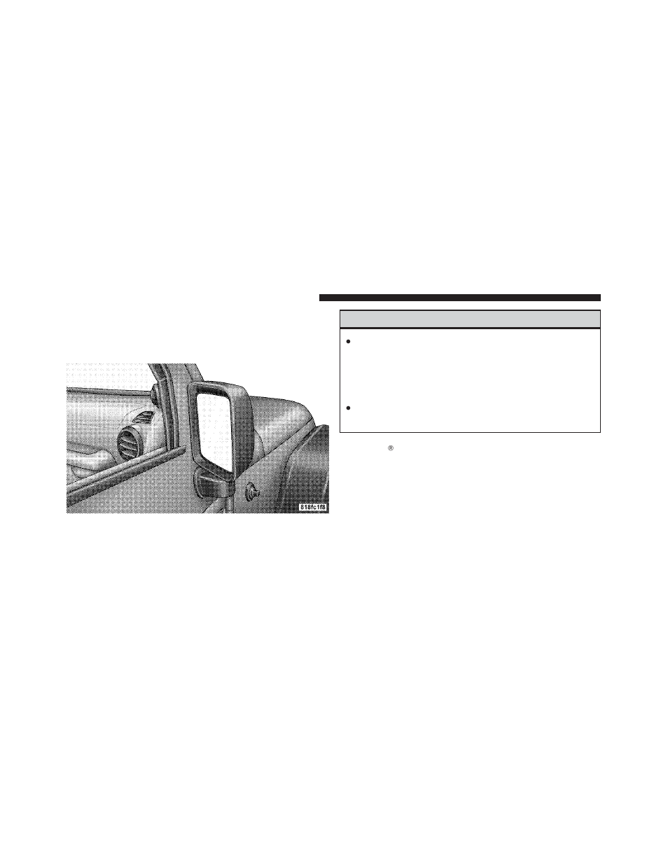 Outside mirrors, Uconnect phone, Uconnect௡ phone | Jeep 2009 Wrangler Unlimited - Owner Manual User Manual | Page 84 / 496
