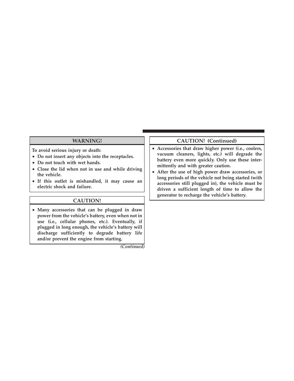Jeep 2010 Commander - Owner Manual User Manual | Page 142 / 460