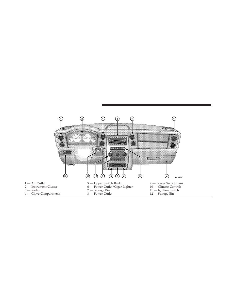 Instrument panel features | Jeep 2010 Commander - Owner Manual User Manual | Page 158 / 460