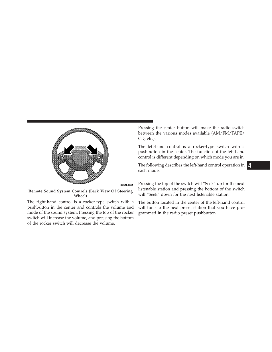 Radio operation | Jeep 2010 Commander - Owner Manual User Manual | Page 221 / 460
