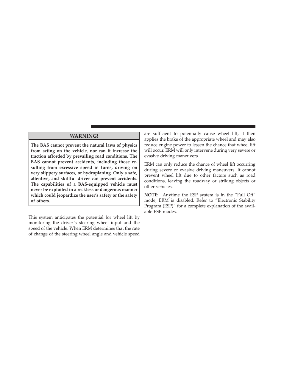 Electronic roll mitigation (erm) | Jeep 2010 Commander - Owner Manual User Manual | Page 274 / 460