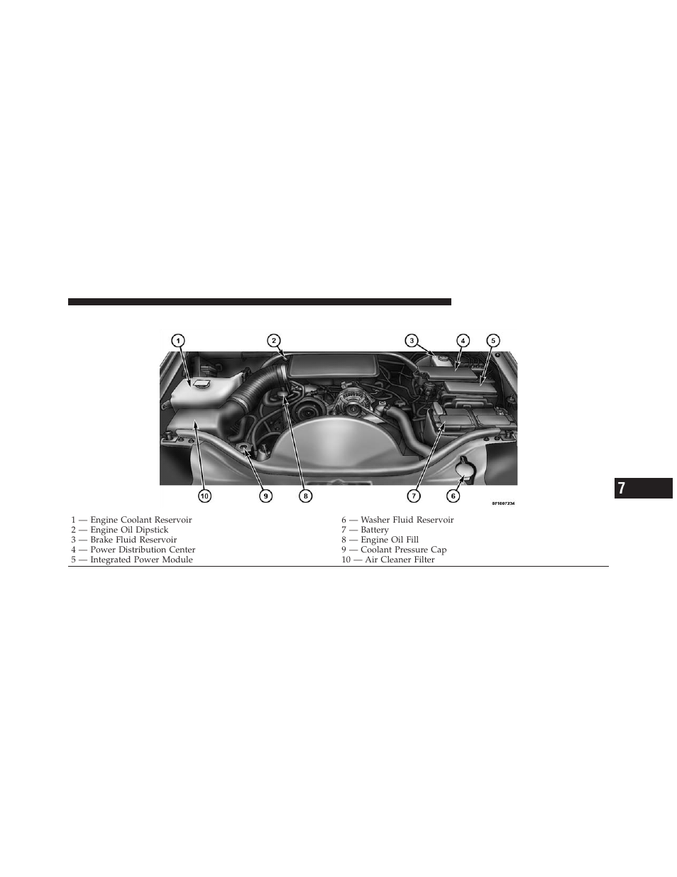 Engine compartment – 3.7l | Jeep 2010 Commander - Owner Manual User Manual | Page 357 / 460