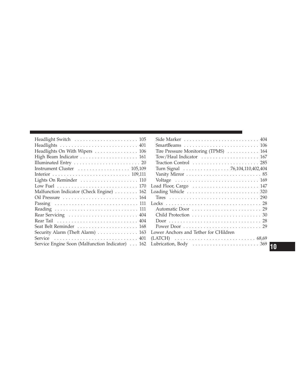 Jeep 2010 Commander - Owner Manual User Manual | Page 451 / 460