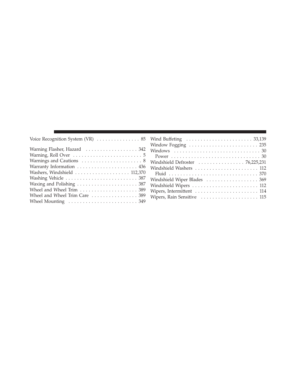 Jeep 2010 Commander - Owner Manual User Manual | Page 460 / 460