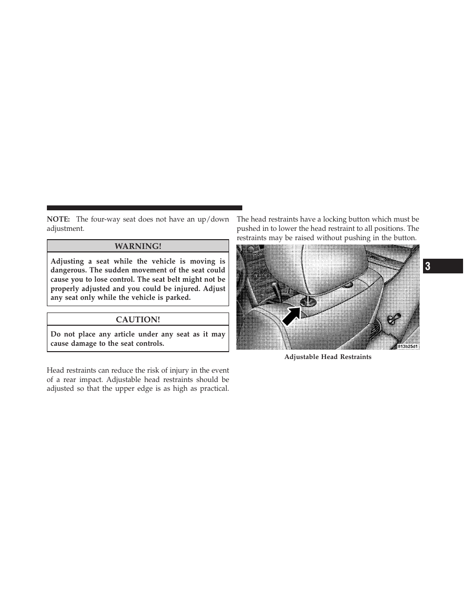 Head restraints | Jeep 2010 Commander - Owner Manual User Manual | Page 89 / 460