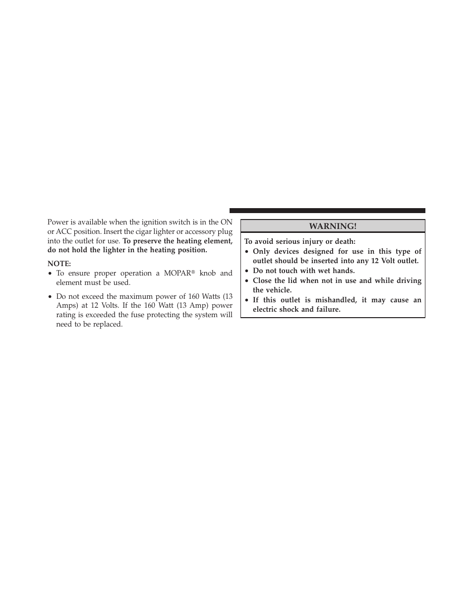 Jeep 2010 Compass - Owner Manual User Manual | Page 163 / 474