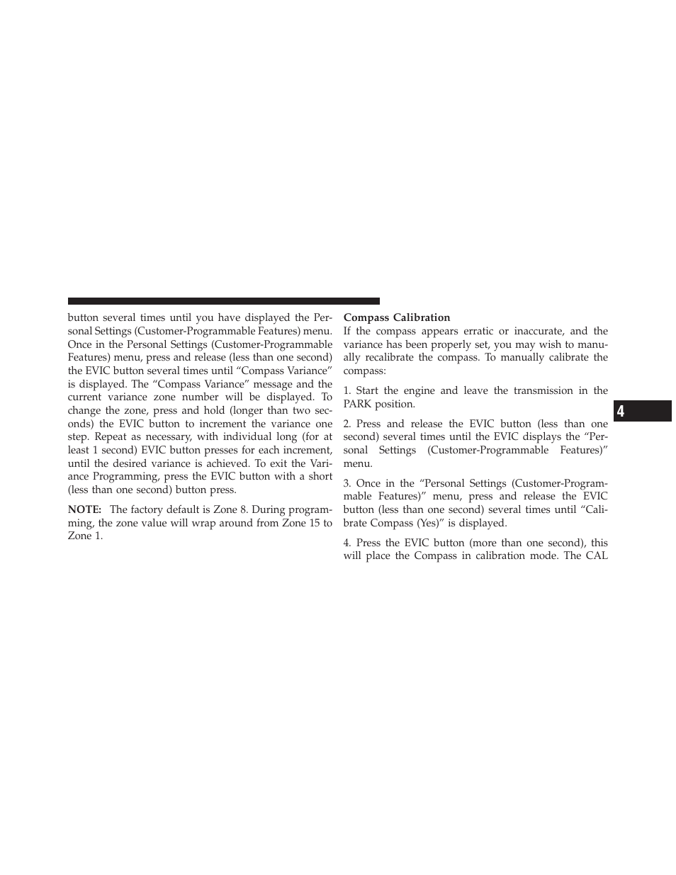 Jeep 2010 Compass - Owner Manual User Manual | Page 206 / 474