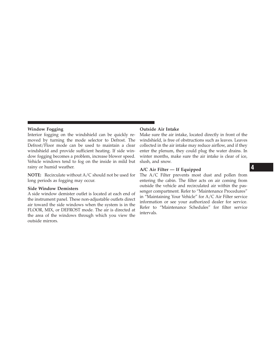 Jeep 2010 Compass - Owner Manual User Manual | Page 272 / 474
