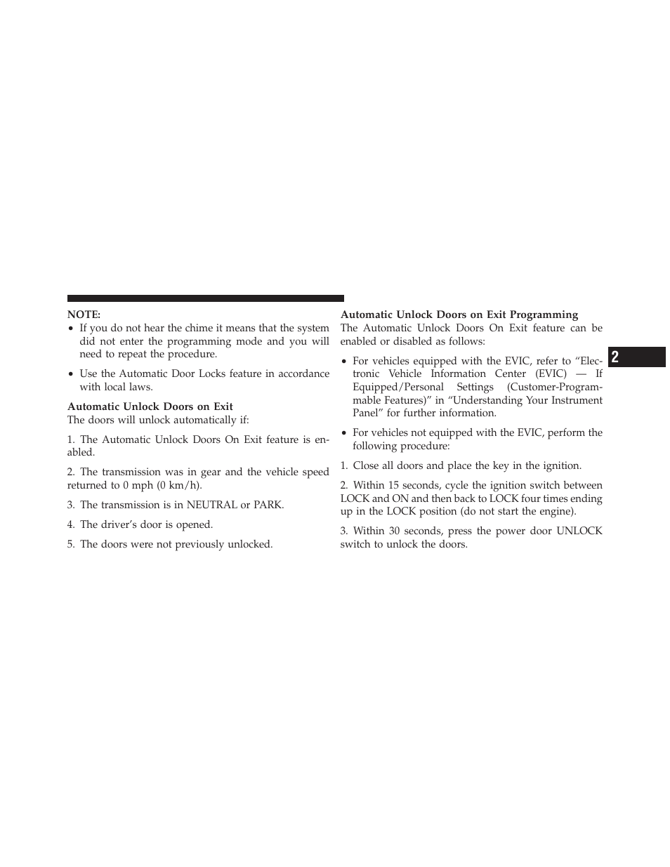 Jeep 2010 Compass - Owner Manual User Manual | Page 32 / 474