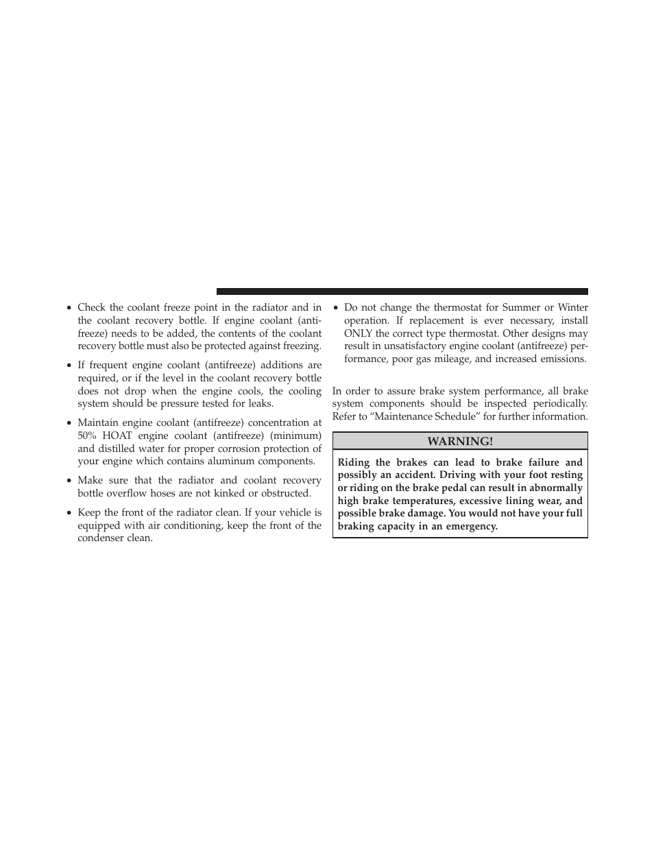 Brake system | Jeep 2010 Compass - Owner Manual User Manual | Page 399 / 474