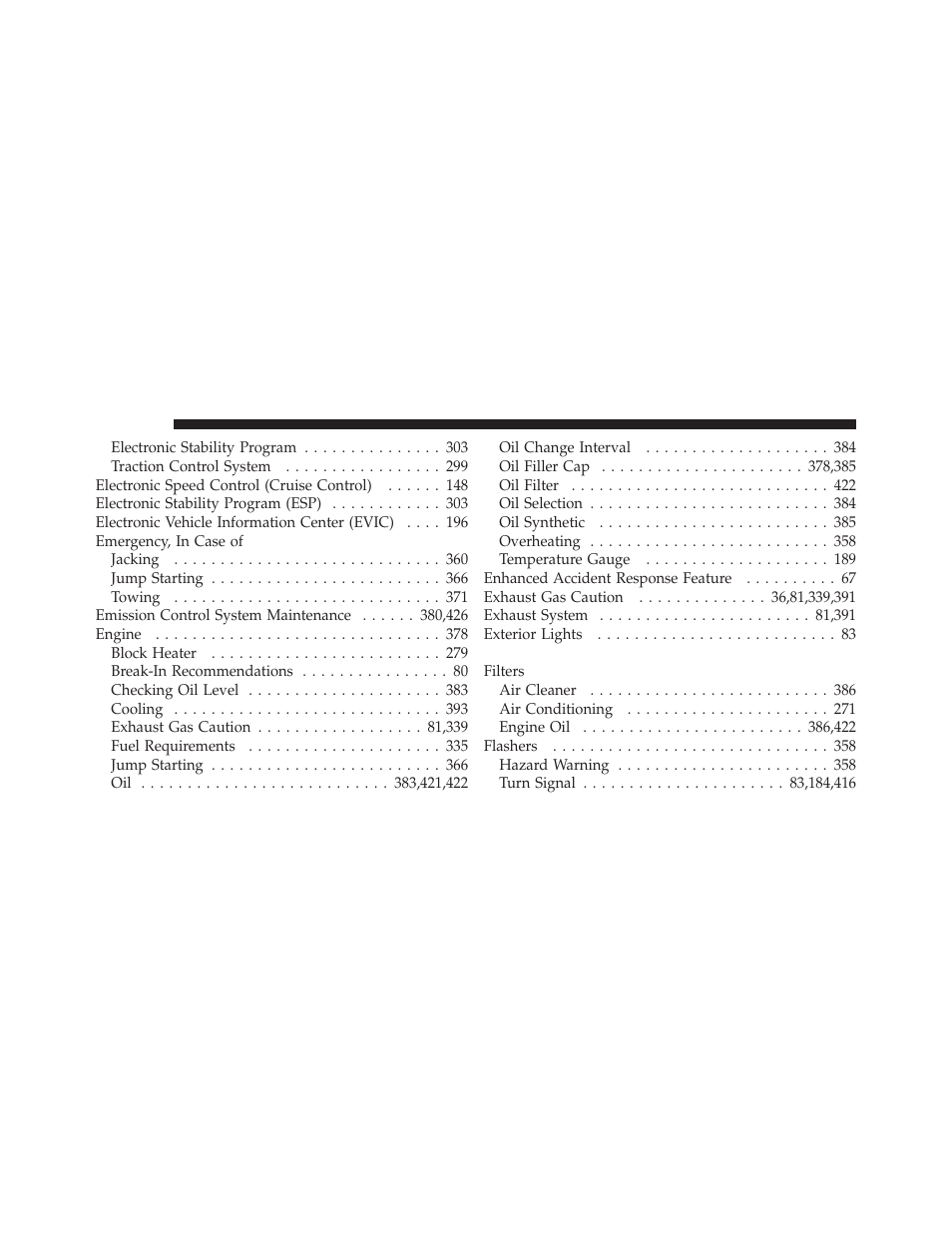 Jeep 2010 Compass - Owner Manual User Manual | Page 461 / 474