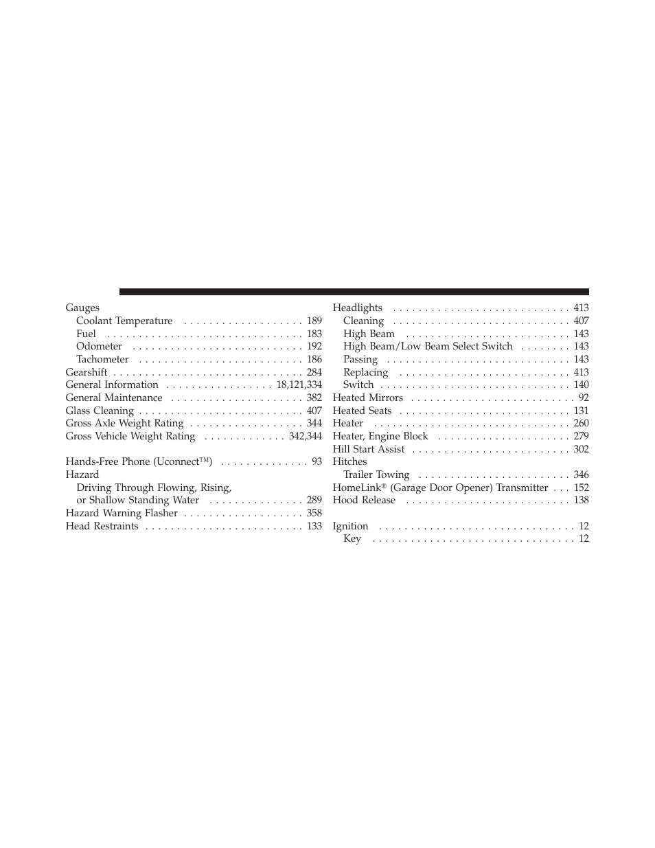Jeep 2010 Compass - Owner Manual User Manual | Page 463 / 474