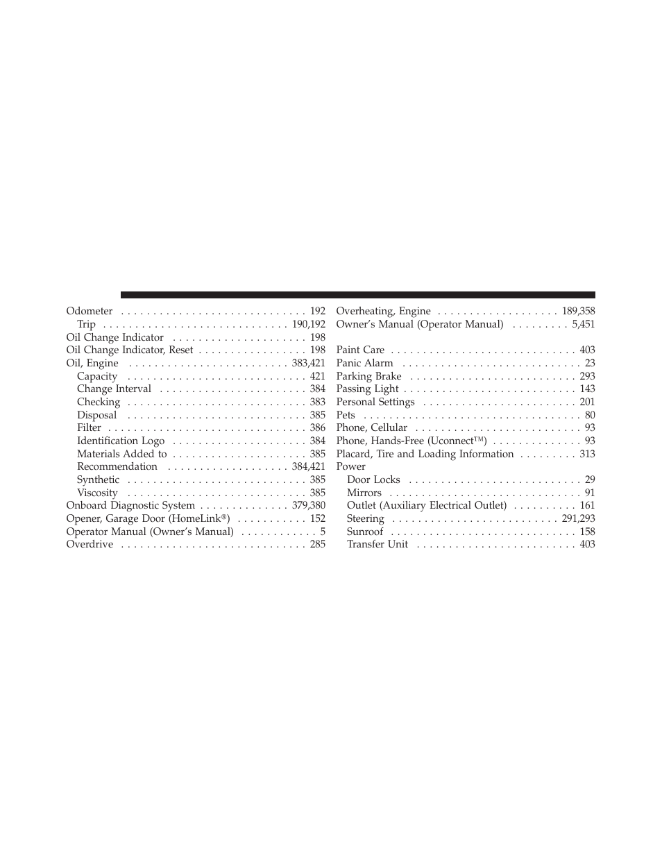 Jeep 2010 Compass - Owner Manual User Manual | Page 467 / 474