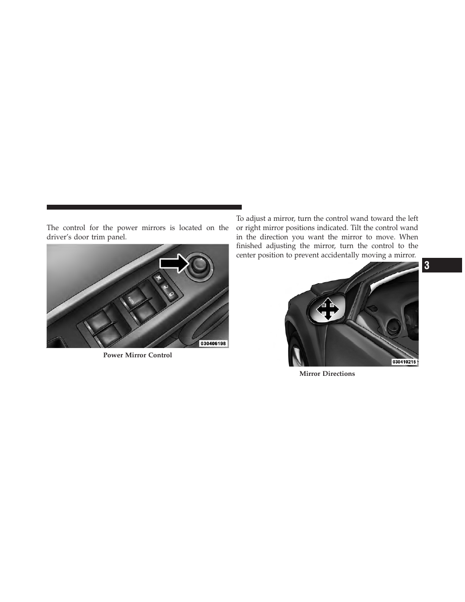 Power mirrors | Jeep 2010 Compass - Owner Manual User Manual | Page 92 / 474