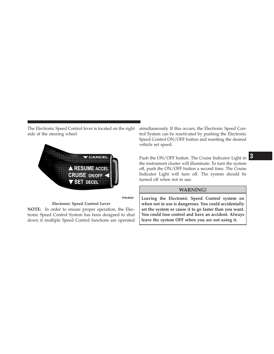 To activate | Jeep 2010 Grand Cherokee - Owner Manual User Manual | Page 118 / 466