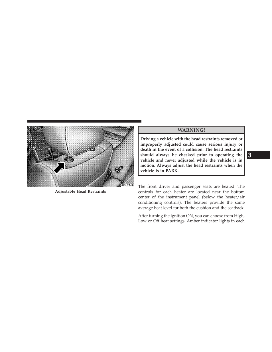 Front heated seats — if equipped | Jeep 2010 Grand Cherokee - Owner Manual User Manual | Page 90 / 466