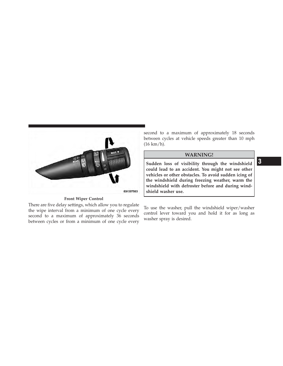 Windshield washers | Jeep 2010 Liberty - Owner Manual User Manual | Page 158 / 522