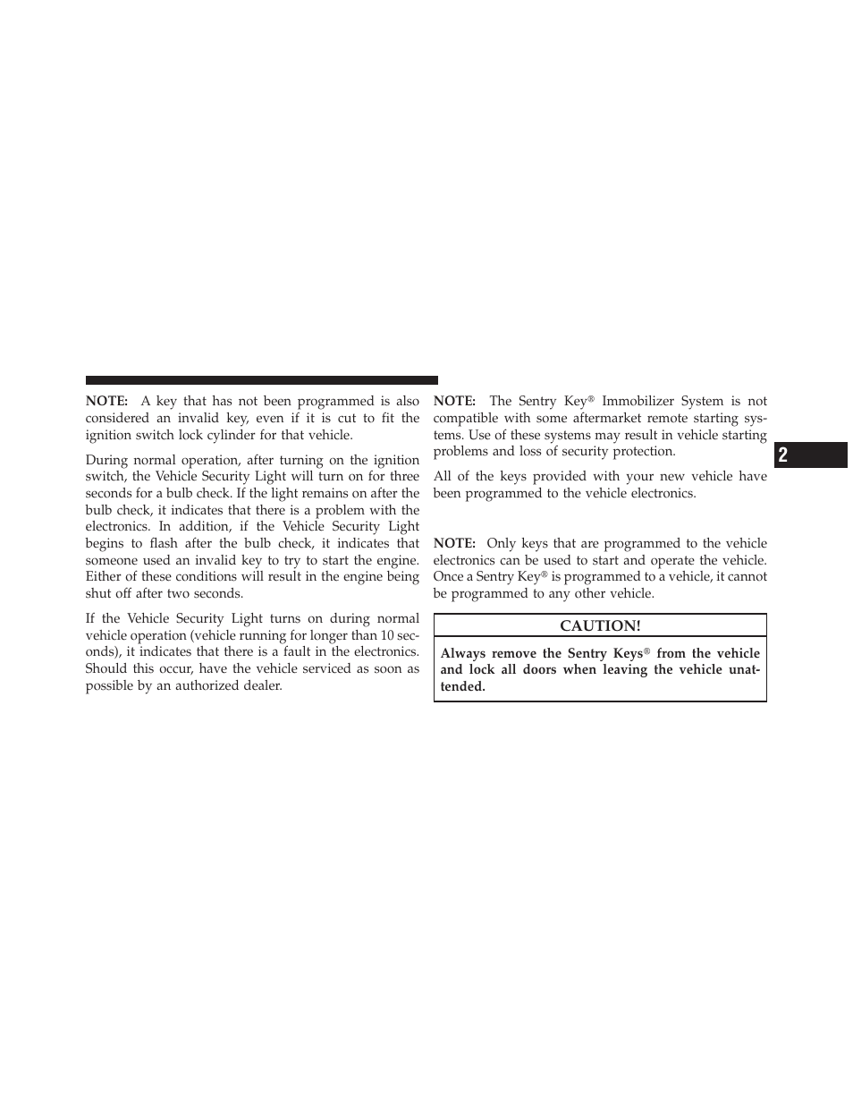 Replacement keys | Jeep 2010 Liberty - Owner Manual User Manual | Page 16 / 522