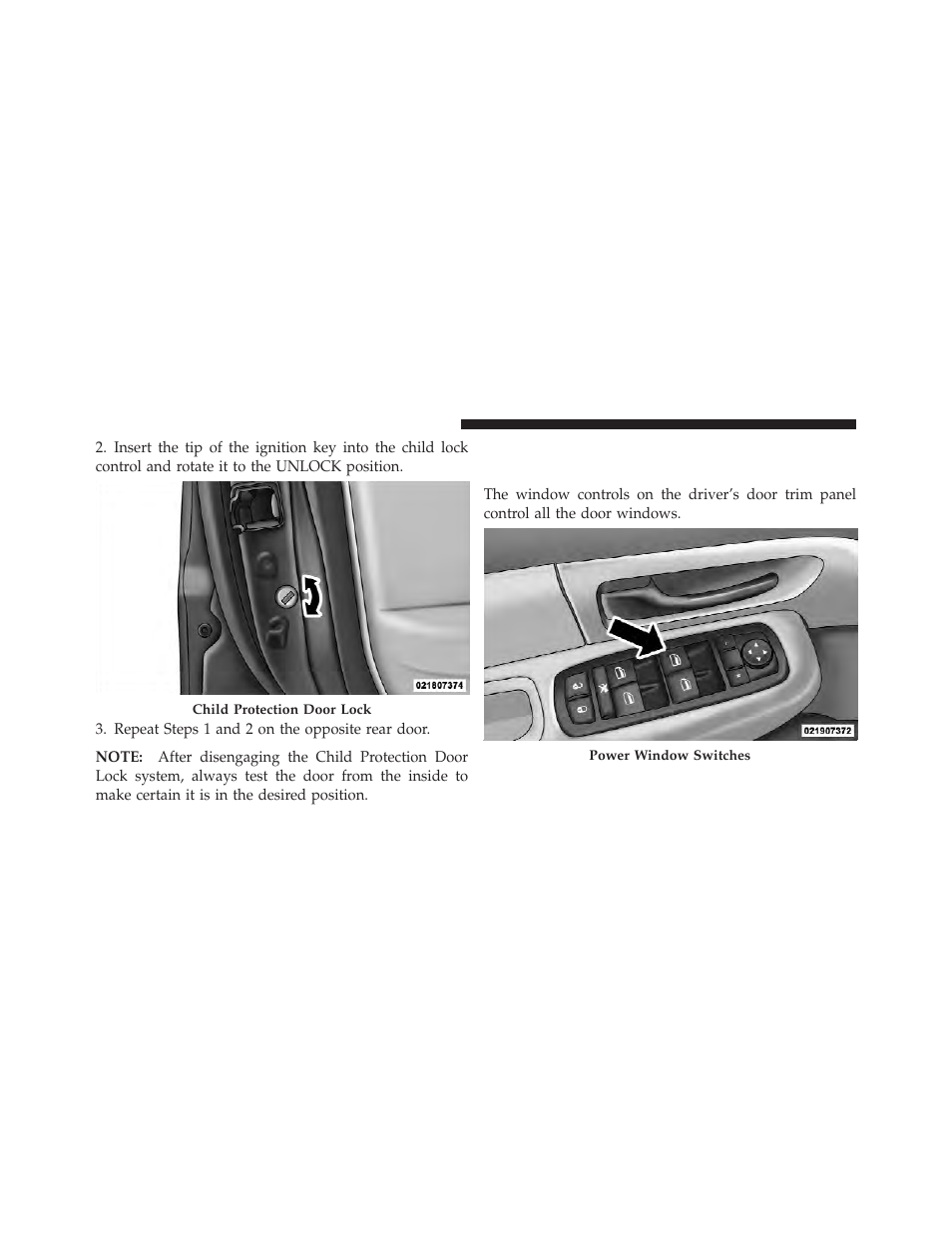 Windows, Power windows | Jeep 2010 Liberty - Owner Manual User Manual | Page 35 / 522