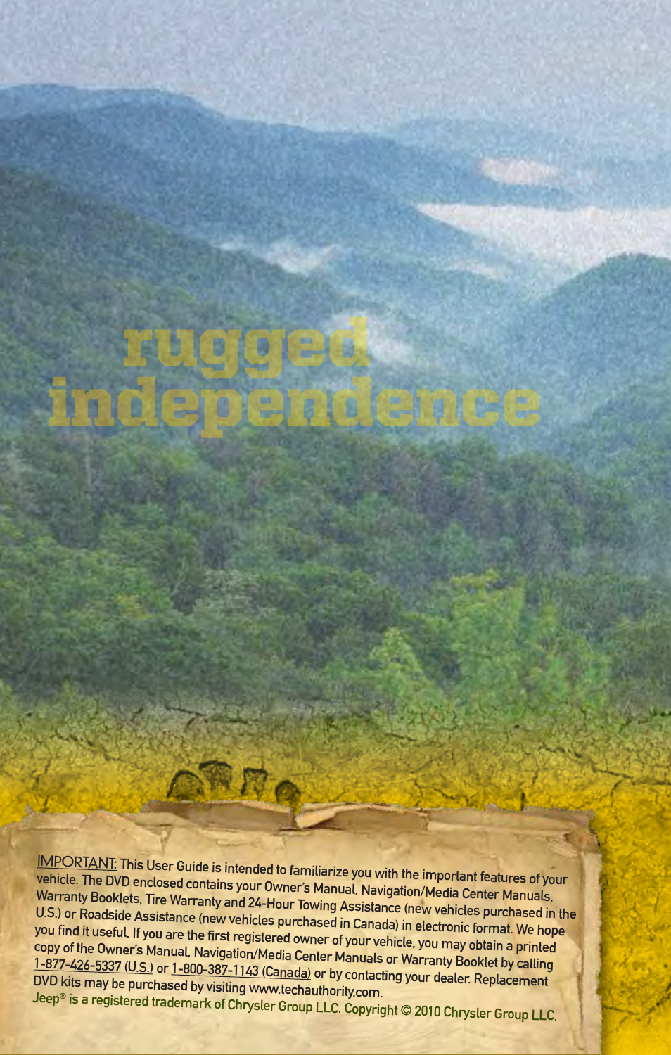 Independence rugged | Jeep 2010 Liberty - User Guide User Manual | Page 2 / 80